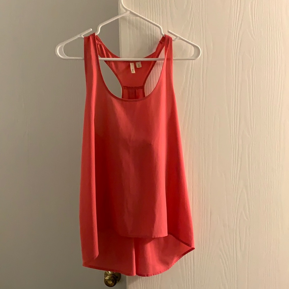 Pink flowy Nordstrom tank size medium